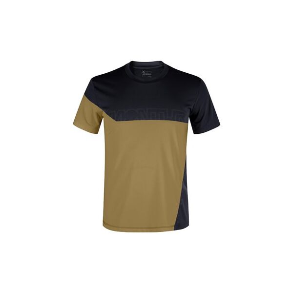 Montura T-Shirt męski Mix-Up - black / camel, Rozmiar: M