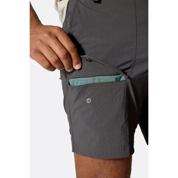 Rab krótkie spodenki męskie Rowtor Shorts - Anthracite, Rozmiar: L, 5 zdjęcie