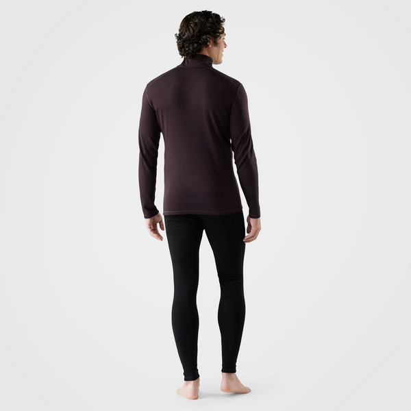 Smartwool koszulka męska M'S Classic Thermal Merino Base Layer 1/4 Zip - mink heather, Rozmiar: XL, 2 zdjęcie