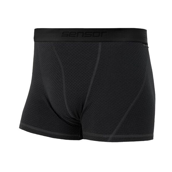 Sensor bokserki męskie MERINO DF boxers Men - black, Rozmiar: XXL