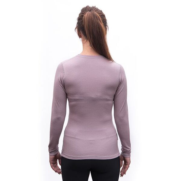 Sensor koszulka damska Merino DF Tee Long Sleeve - mystic violet, Rozmiar: L, 3 zdjęcie