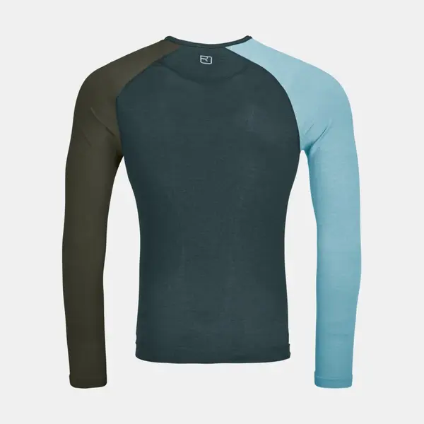 Ortovox Męska koszulka z wełną merino 120 COMP LIGHT LONG SLEEVE M dark arctic grey, Rozmiar: XXL, 2 zdjęcie