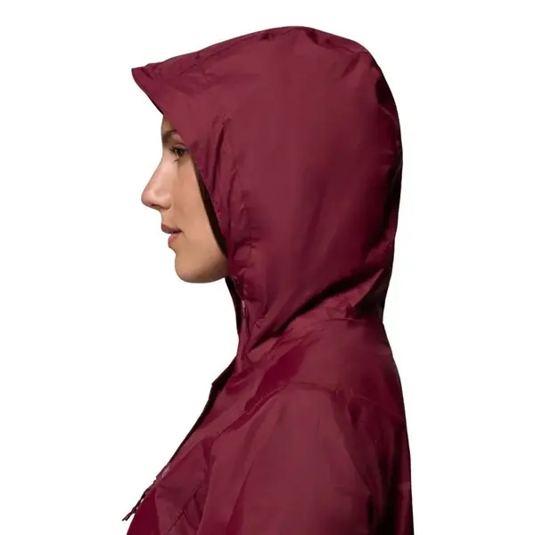 Columbia kurtka przeciwdeszczowa damska Pouring Adventure III Jacket - Rich Wine, Rozmiar: L, 5 zdjęcie