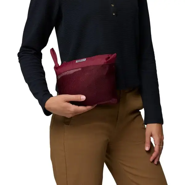 Columbia kurtka przeciwdeszczowa damska Pouring Adventure III Jacket - Rich Wine, Rozmiar: M, 9 zdjęcie