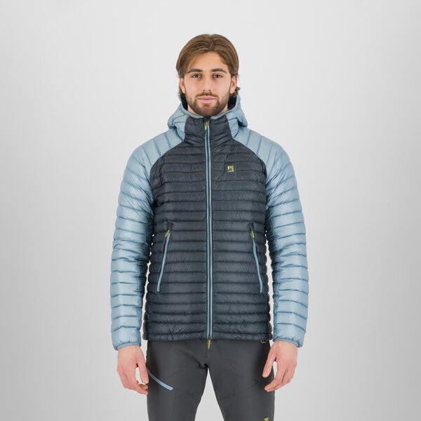 Karpos - kurtka puchowa męska Alagna Down Jacket  - Woodland Grey / Smoke Blue, Rozmiar: L
