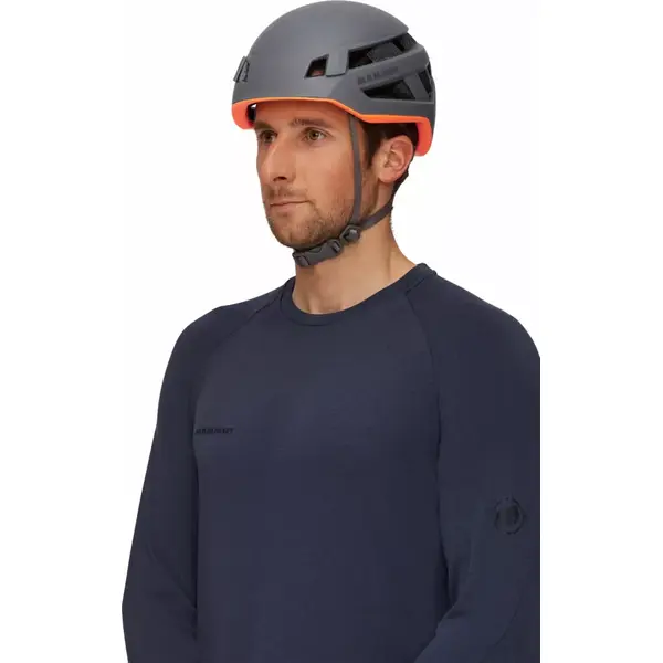 Mammut kask wspinaczkowy Crag Sender Helmet - titanium, Rozmiar: 56-61, 9 zdjęcie