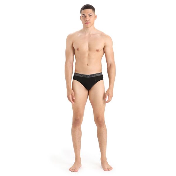Icebreaker  slipy męskie z wełny merino Anatomica Briefs - Black, Rozmiar: XL, 5 zdjęcie