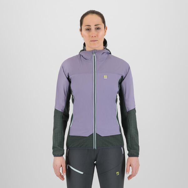 Karpos - skiturowa kurtka damska Alagna Plus 2.0 W Jacket  - Lavender / Woodland Grey, Rozmiar: XL