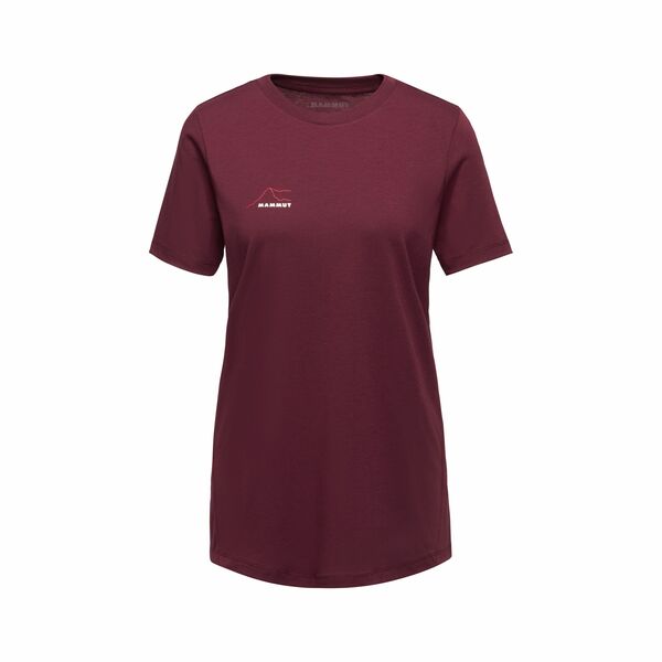 Mammut koszulka damska Mountain T-Shirt Women Eiger - vin, Rozmiar: L