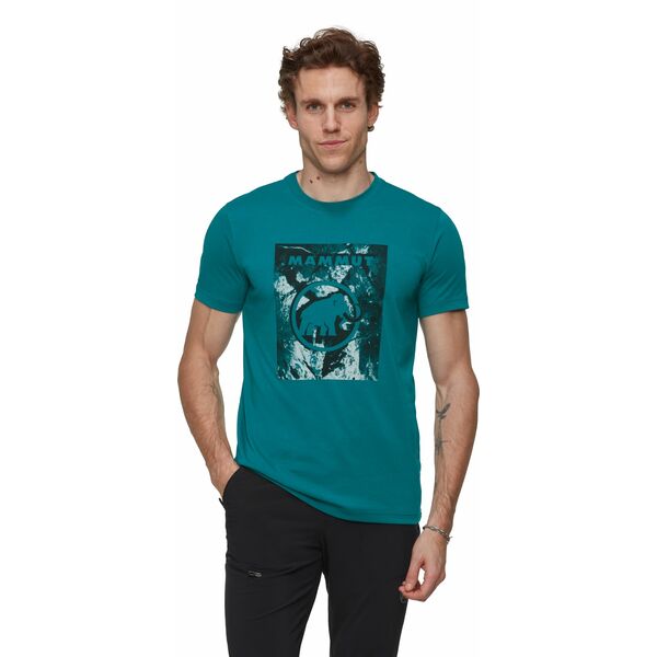 Mammut koszulka męska Trovat T-Shirt Men Mammut - deep teal, Rozmiar: M, 2 zdjęcie