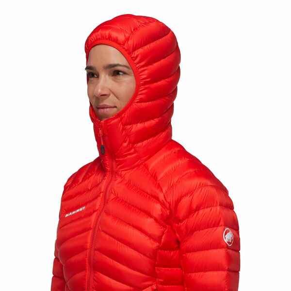 Mammut kurtka puchowa damska Broad Peak Light IN Hooded Jacket Women - mammut red, Rozmiar: S, 5 zdjęcie