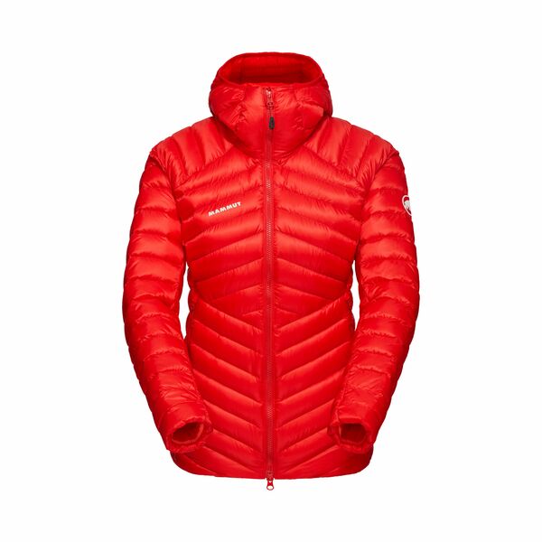Mammut kurtka puchowa damska Broad Peak Light IN Hooded Jacket Women - mammut red, Rozmiar: L