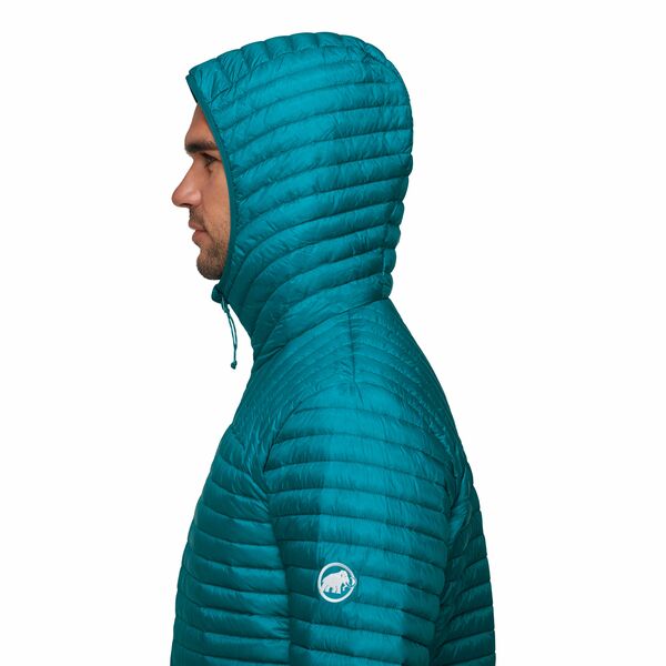 Mammut kurtka puchowa męska Broad Peak Light IN Hooded Jacket Men - deep teal, Rozmiar: L, 5 zdjęcie