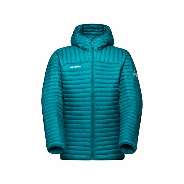 Mammut kurtka puchowa męska Broad Peak Light IN Hooded Jacket Men - deep teal, Rozmiar: L