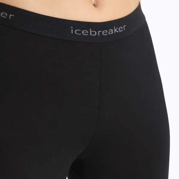 Icebreaker - Legginsy damskie Merino 200 Oasis  - Black, Rozmiar: XL, 2 zdjęcie