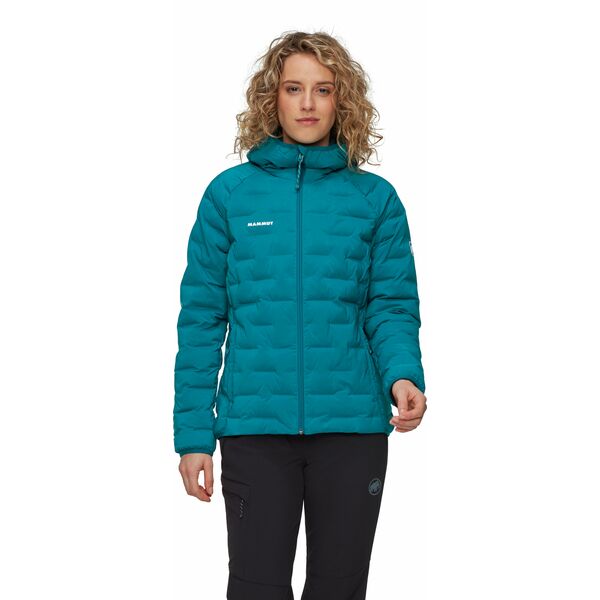 Mammut kurtka damska Sender IN Hooded Jacket Women - deep teal, Rozmiar: L, 2 zdjęcie