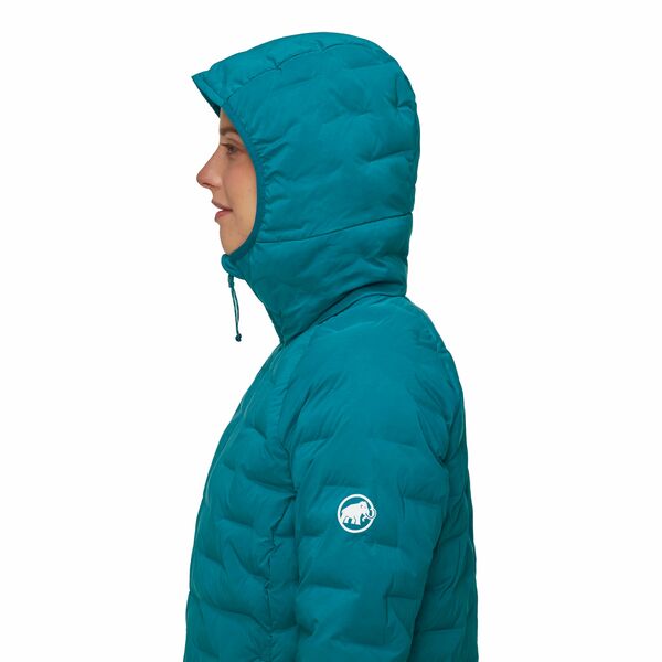 Mammut kurtka damska Sender IN Hooded Jacket Women - deep teal, Rozmiar: M, 5 zdjęcie