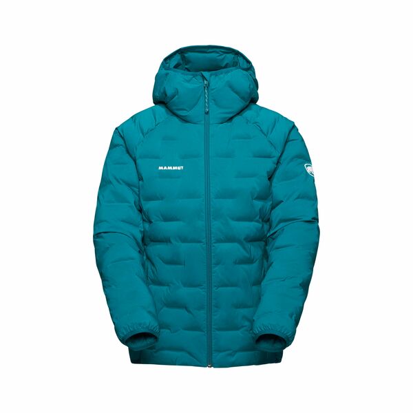 Mammut kurtka damska Sender IN Hooded Jacket Women - deep teal, Rozmiar: XL