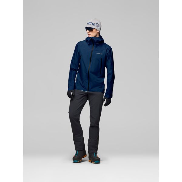 Norrona - Kurtka męska falketind Gore-Tex Jacket Indigo Night, Rozmiar: XL, 3 zdjęcie