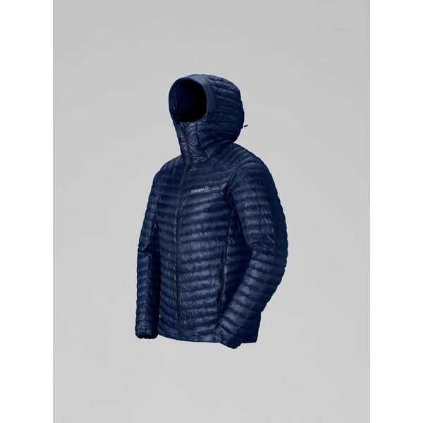 Norrona - Męska kurtka puchowa trollveggen down800 super light Hood Indigo Night, Rozmiar: XL, 6 zdjęcie