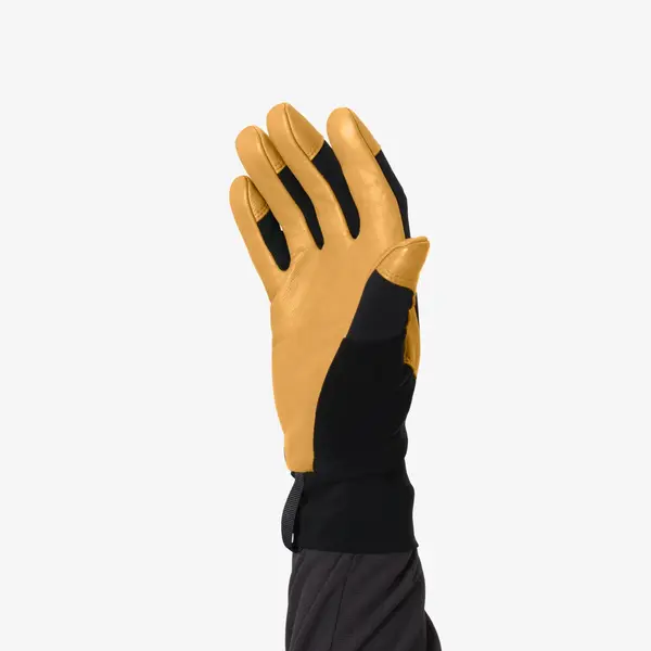 Norrona - Rękawiczki lyngen Windstopper leather Gloves Caviar Black, Rozmiar: XL, 2 zdjęcie