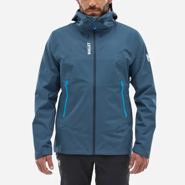 Millet - Męska kurtka przeciwdeszczowa FITZ ROY JKT M DARK DENIM, Rozmiar: XXL, 3 zdjęcie