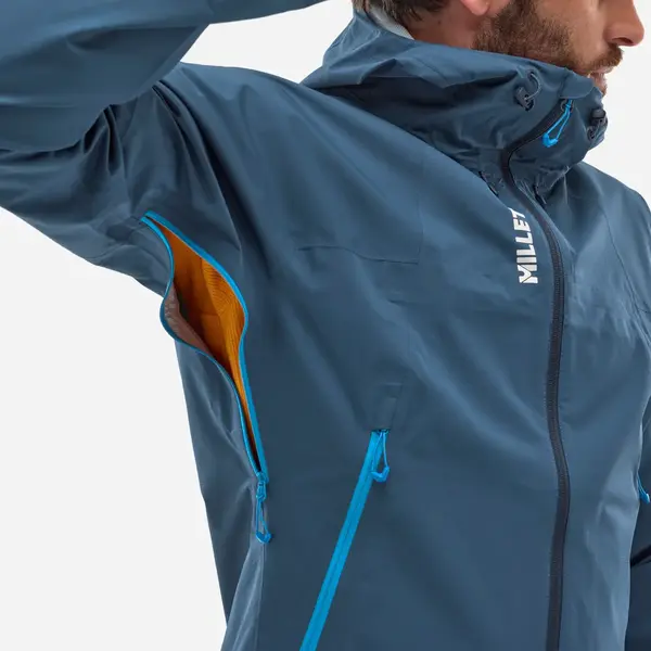 Millet - Męska kurtka przeciwdeszczowa FITZ ROY JKT M DARK DENIM, Rozmiar: XXL, 5 zdjęcie