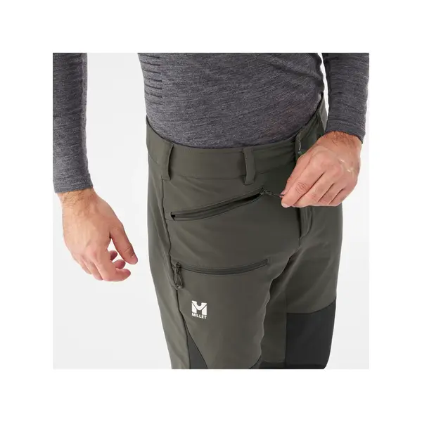 Millet - Męskie spodnie ALL OUTDOOR XCS200 PANT M DARK GREY/BLACK, Rozmiar: L (FR 44), 6 zdjęcie