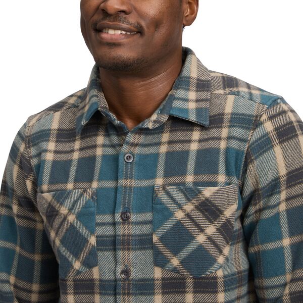 Black Diamond koszula męska M Project Heavy Flannel - Midnight Blue-Charcoal Plaid, Rozmiar: L, 3 zdjęcie