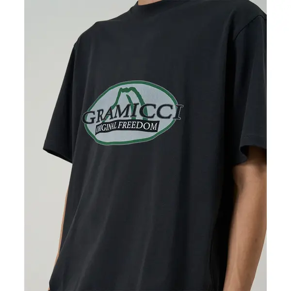 Gramicci T-shirt męski Half Dome Tee - Vintage Black, Rozmiar: L, 2 zdjęcie