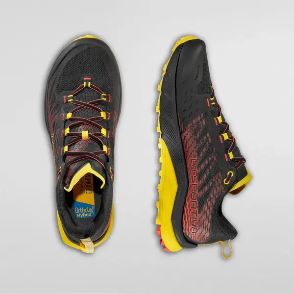 La Sportiva męskie buty biegowe Jackal II GTX - Black/Yellow, Rozmiar: 47, 4 zdjęcie