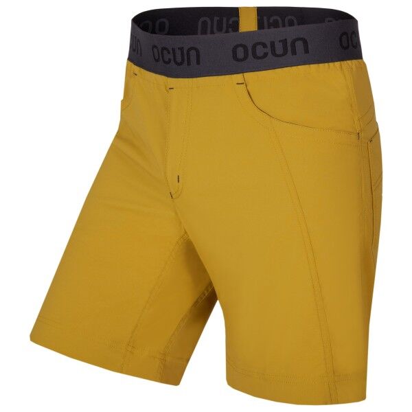 Ocun spodenki wspinaczkowe męskie Mania Shorts - Yellow Dried Tobacco, Rozmiar: XL