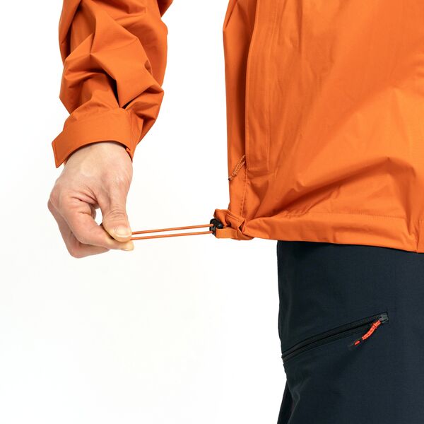 Black Diamond - Kurtka przeciwdeszczowa męska Fineline Stretch Shell - Saffron, Rozmiar: M, 7 zdjęcie