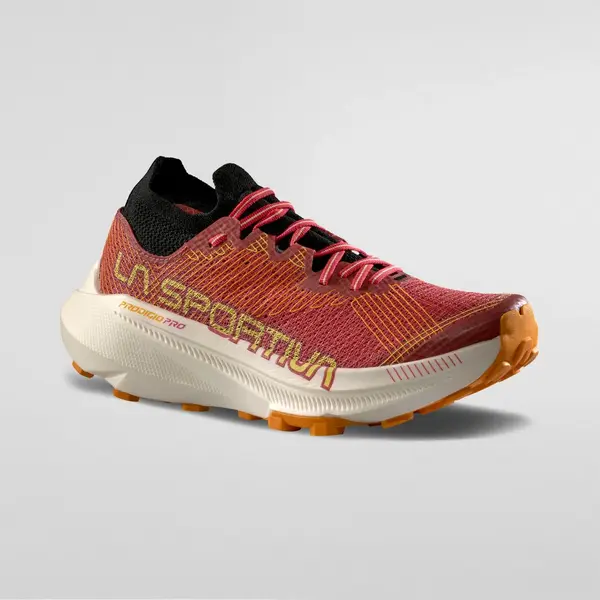 La Sportiva Damskie buty trailowe Prodigio Pro Woman - Mineral Red/Banana, Rozmiar: 40