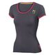 Karpos - T-shirt damski Profili Lite Dark Grey / Raspberry