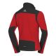 Northfinder - Ciepła bluza polarowa męska Tribec black-red