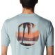 Columbia -T-shirt męski Tech Trail Graphic Tee Niagara