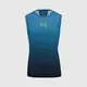 Koszulka męska Karpos Verve Mesh Sleeveless - Black / Indigo Blue, Rozmiar: XL