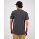 Koszulka męska Mons Royale M Zephyr Merino Cool T-Shirt Logo - Grid Smoke, Rozmiar: XL, 2 zdjęcie