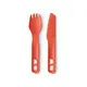 Zestaw sztucców Sea To Summit Passage Cutlery Set 2 sztuki, Kolor: pomarańczowy