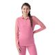 Smartwool koszulka damska W'S Classic Thermal Merino Base Layer 1/4 Zip garden pink digi snow, Rozmiar: M