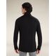 Icebreaker - Koszulka męska merino 200 Oasis LS Half Zip - Black, Rozmiar: XL, 2 zdjęcie
