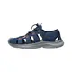 Keen sandały zabudowane męskie Seanik H2  - Naval Academy / Gold Flame, Rozmiar: 42, 5 zdjęcie