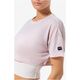 Super.Natural koszulka damska Crop Losee Tee - orchid ice / fresh white, Rozmiar: S, 5 zdjęcie