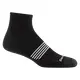 Darn Tough - skarpety męskie Element 1/4 Lightweight with Cushion - Black, Rozmiar: L (43-45.5)
