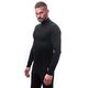 Sensor - Koszulka męska Merino DF Tee Long Sleeve ZIP Man -  Black, Rozmiar: L, 2 zdjęcie