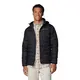 Columbia - Kurtka puchowa męska Delta Ridge II Down Hooded Jacket - Black, Rozmiar: M