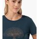 Super.Natural koszulka damska merino Tree of Knowledge Tee - blueberry / copper, Rozmiar: L, 4 zdjęcie