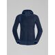Norrona - Damska bluza hybrydowa falketind Alpha 120 Zip Hood Indigo Night, Rozmiar: S